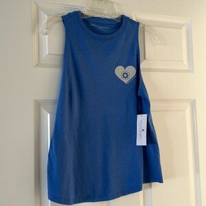 SPIRITUAL GANGSTER PILATES HEART JADE MUSCLE TANK - X- Small - BNWT